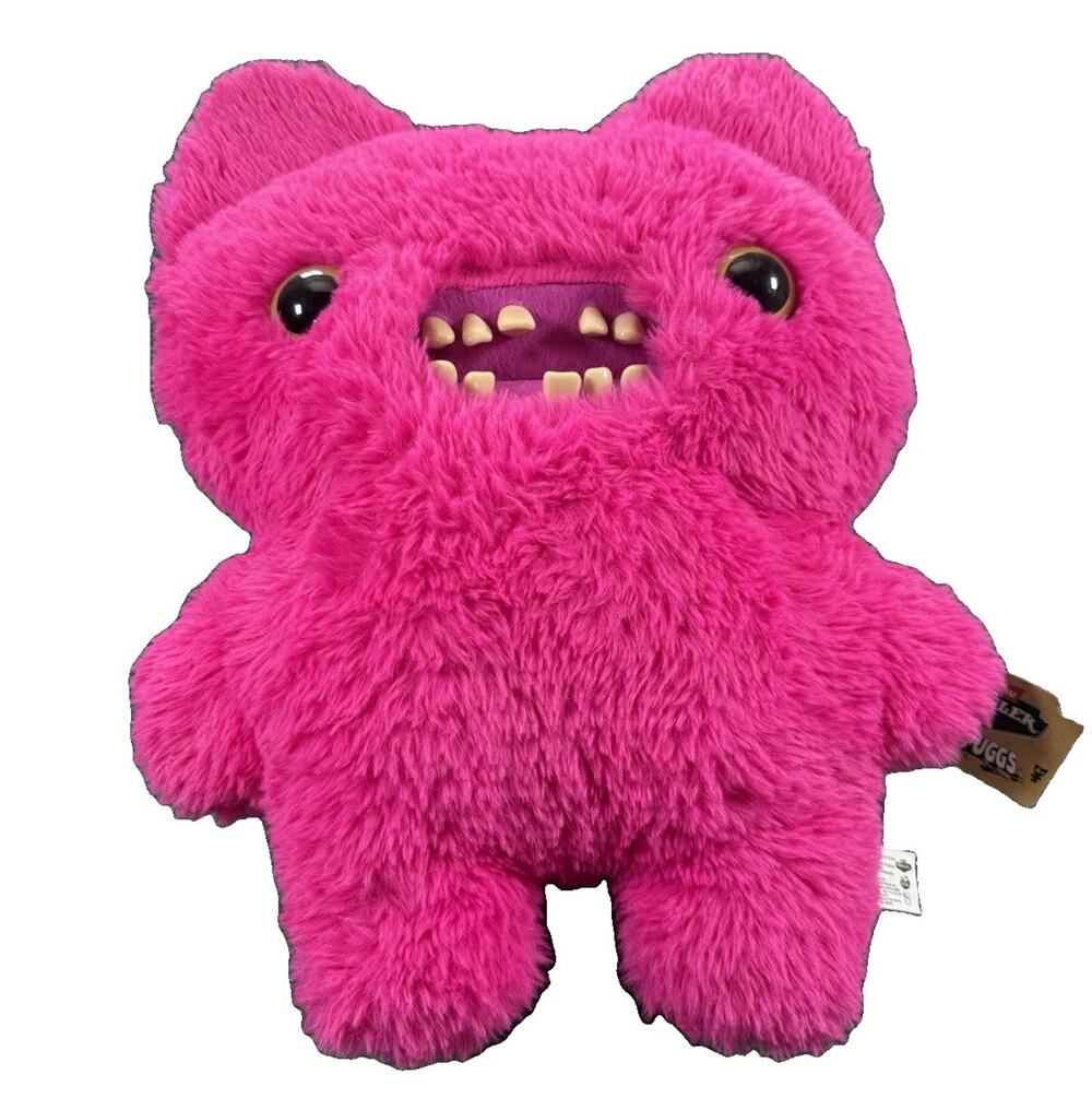Fuggler XL Screech Pink Rare Costco Exclusive Jumbo 18" Plush Bigg Fugg NWT 2026